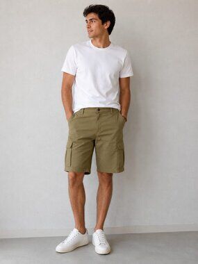 NWT Carhartt Force Extremes Relaxed Fit Cargo Shorts Men's Size 38 Khaki